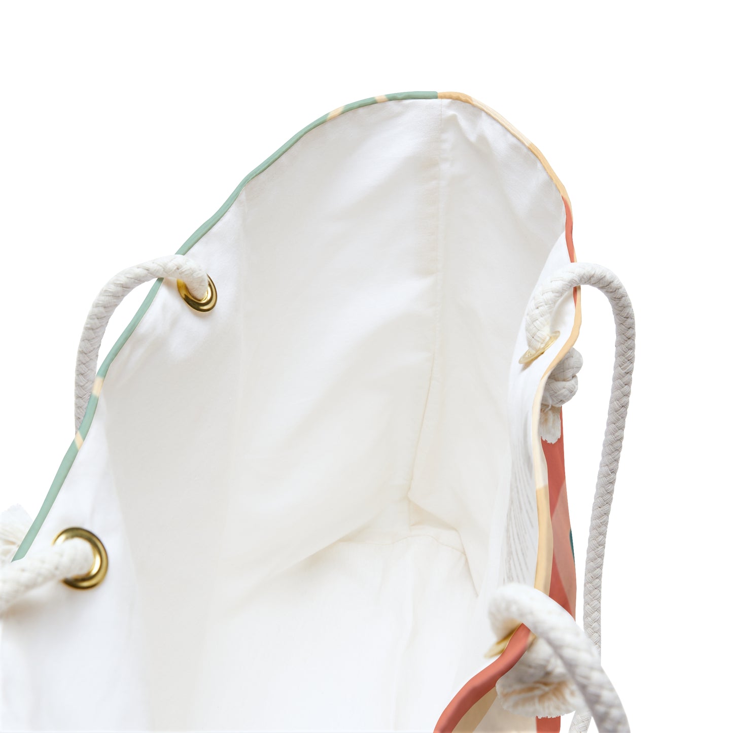 Chevron Print Weekend Travel Beach Tote Bag