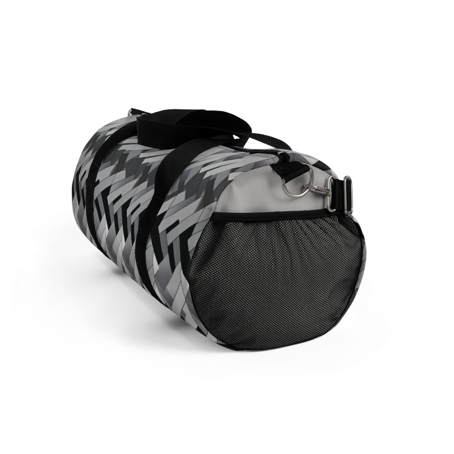 Fashion Weave Print Duffel Travel Bag
