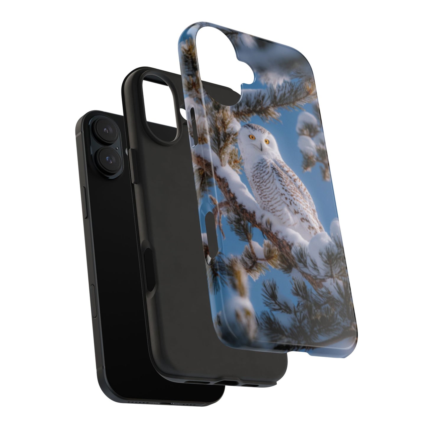Snowy Owl Tough Smartphone Case Designed for iPhone & Galaxy