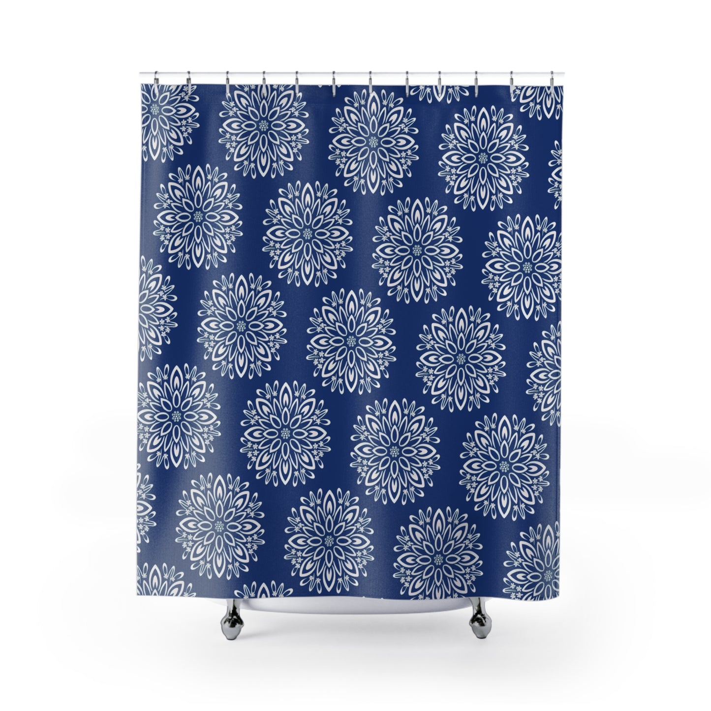 Floral Dreams Polyester Shower Curtain