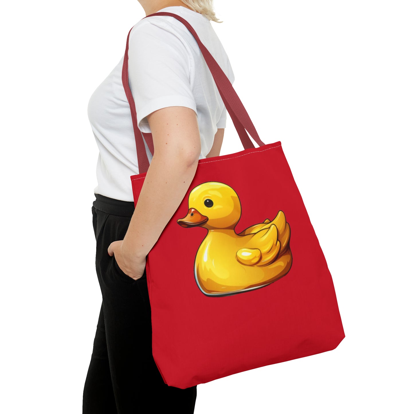 Little Yellow Duck Tote Bag W/Laminate Inside