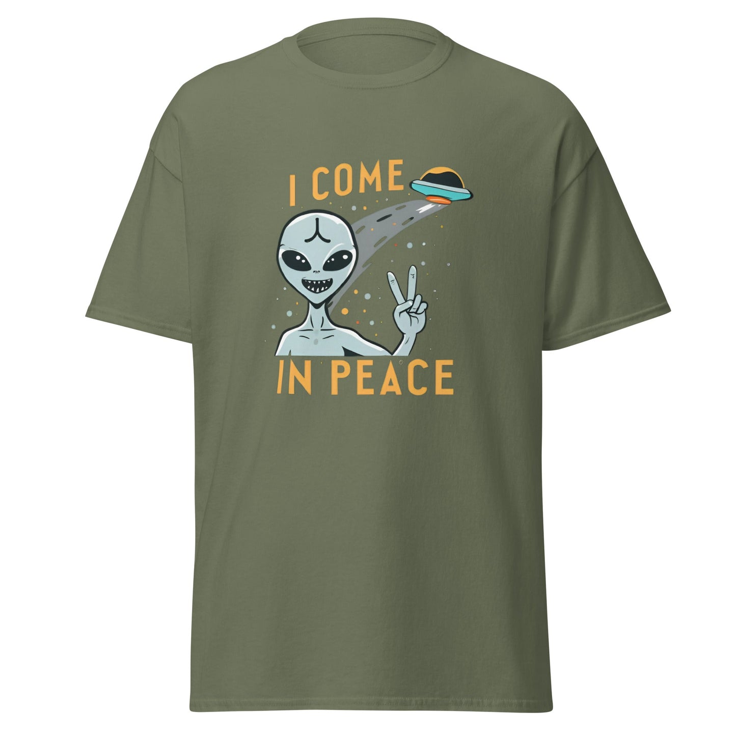 Alien Peace Men's Classic T-Shirt - Ruppy's Creations
