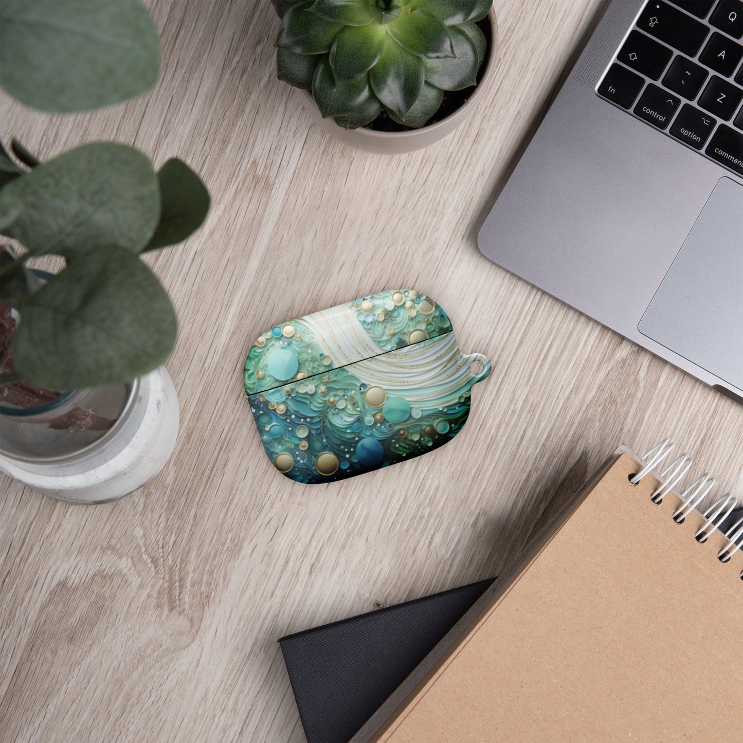 Seafoam Bubbles Protective Case for AirPods®