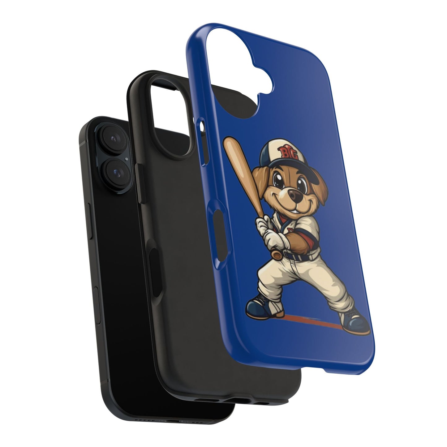 Baseball Dog Tough Phone Case - For iphone & Samsung Galaxy - Ruppy's Creations
