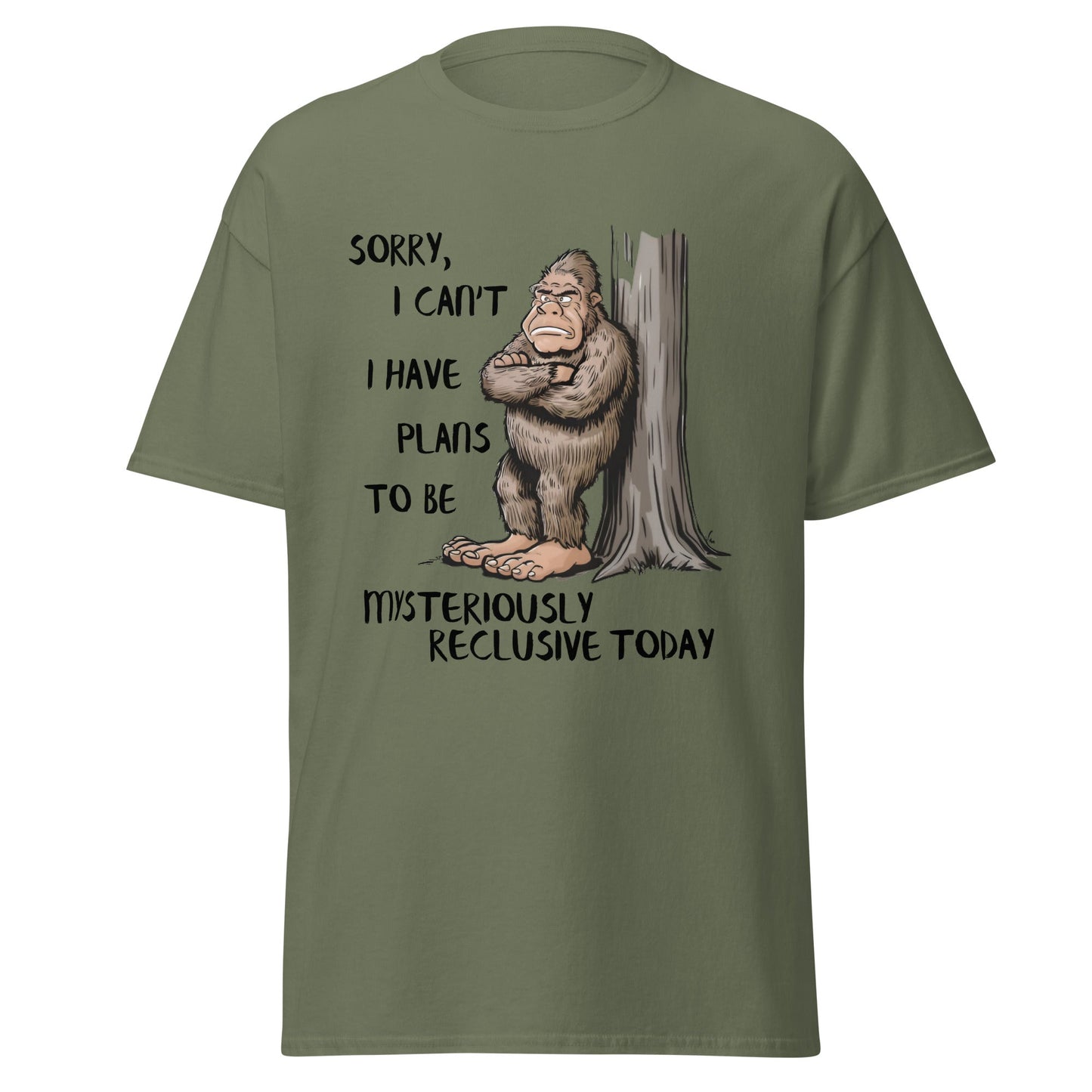 BigFoot Mysteriously Reclusive Men's Tee - Ruppy's Creations