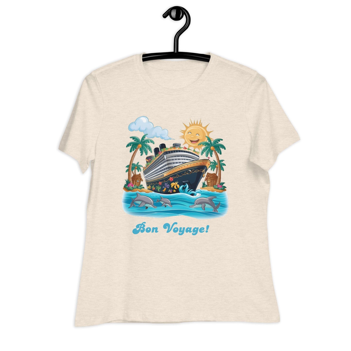 Bon Voyage Cruise Ship Women's Relaxed T-Shirt - Ruppy's Creations
