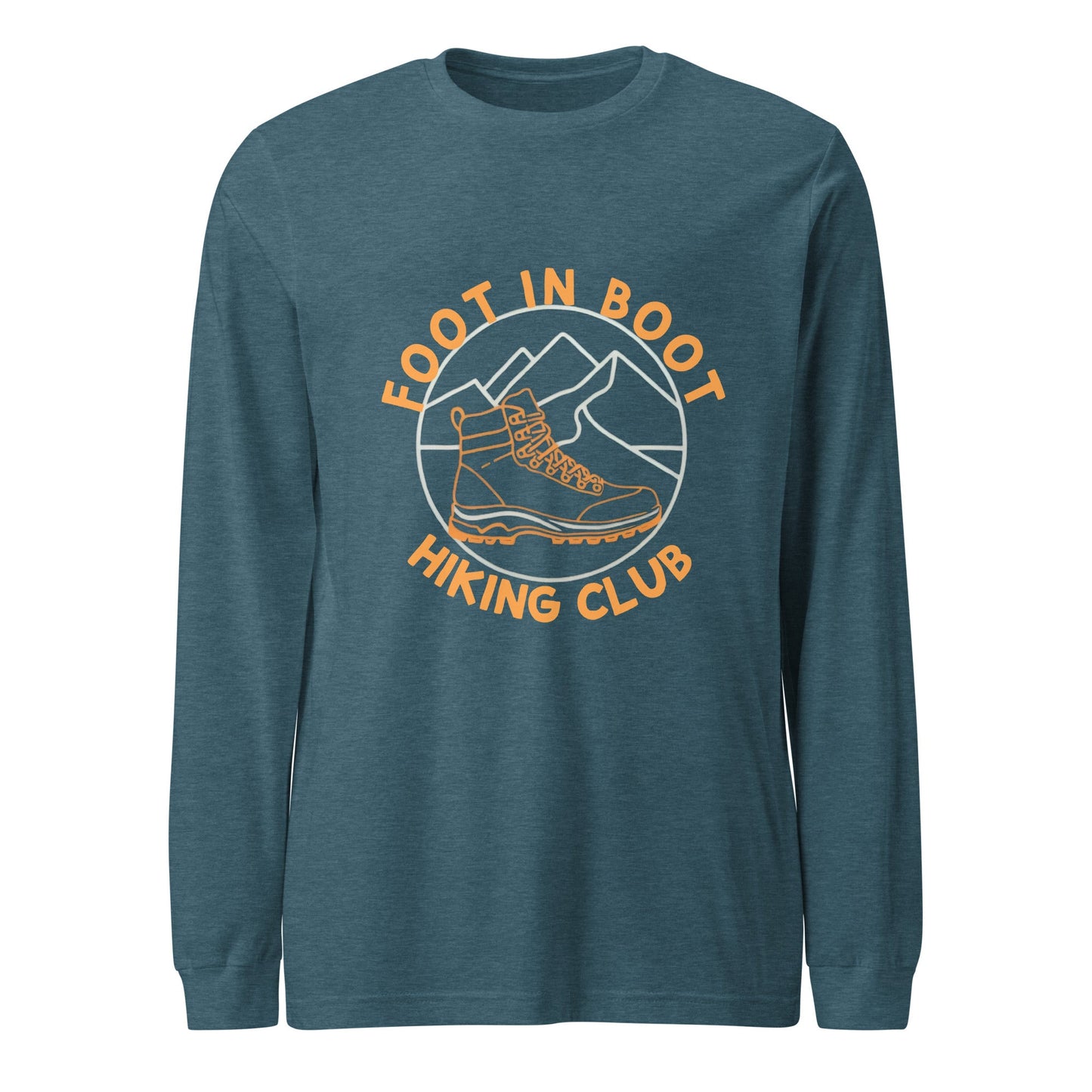 Boot Hiking Theme Unisex Long Sleeve Tee - Ruppy's Creations