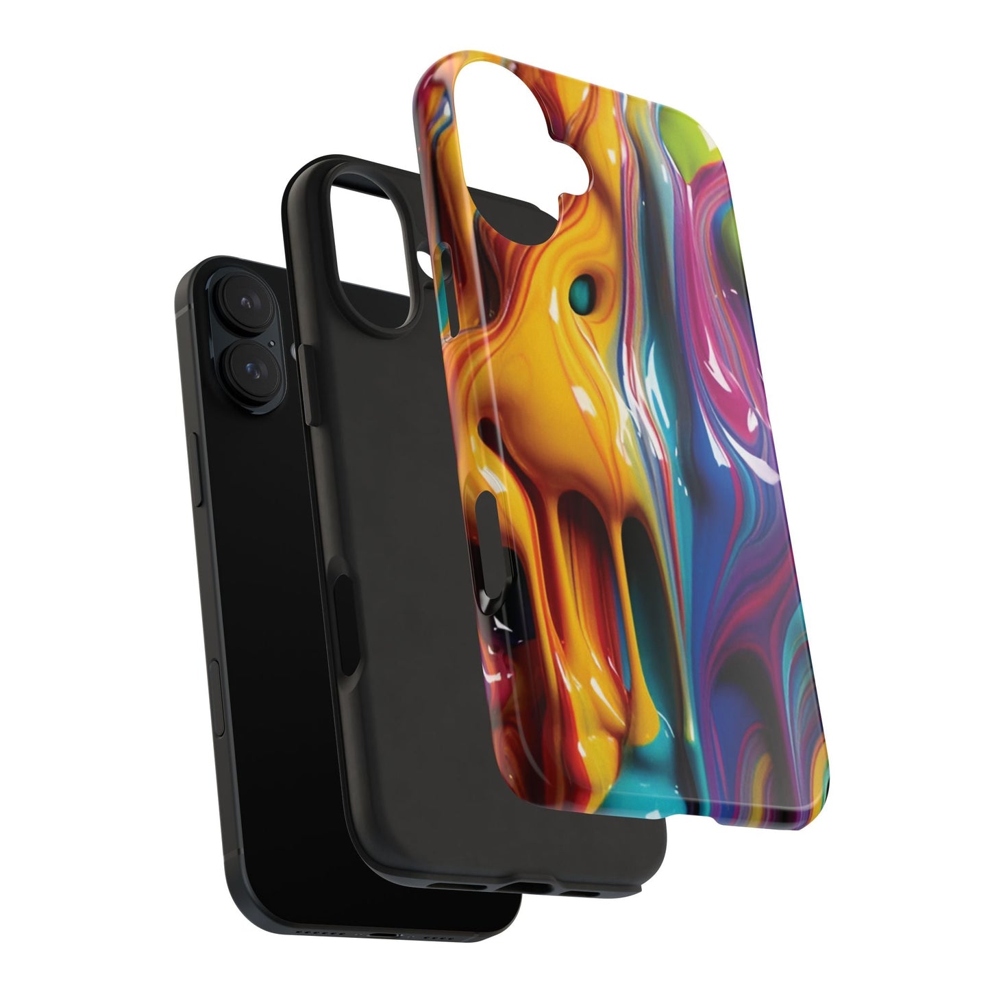 Dripping Paint Tough Case Designed for iphone - Ruppy's Creations