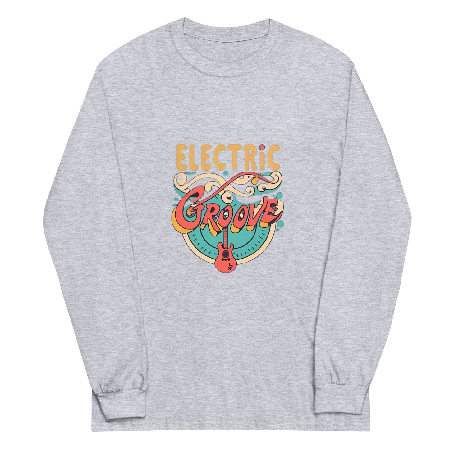 Electric Groove Men’s Long Sleeve Shirt (sizes up to 4x) - Ruppy's Creations