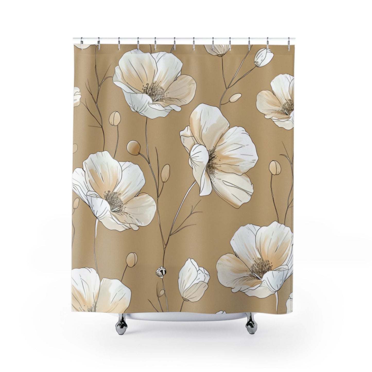 Floral Bliss Shower Curtain - Ruppy's Creations