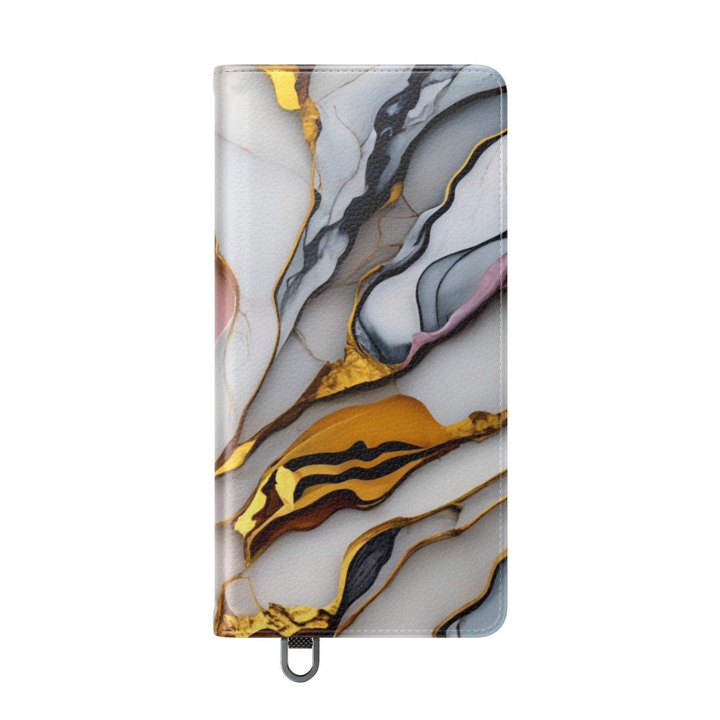 Golden Marble Folio Case For Apple iphone & Samsung Galaxy - Ruppy's Creations