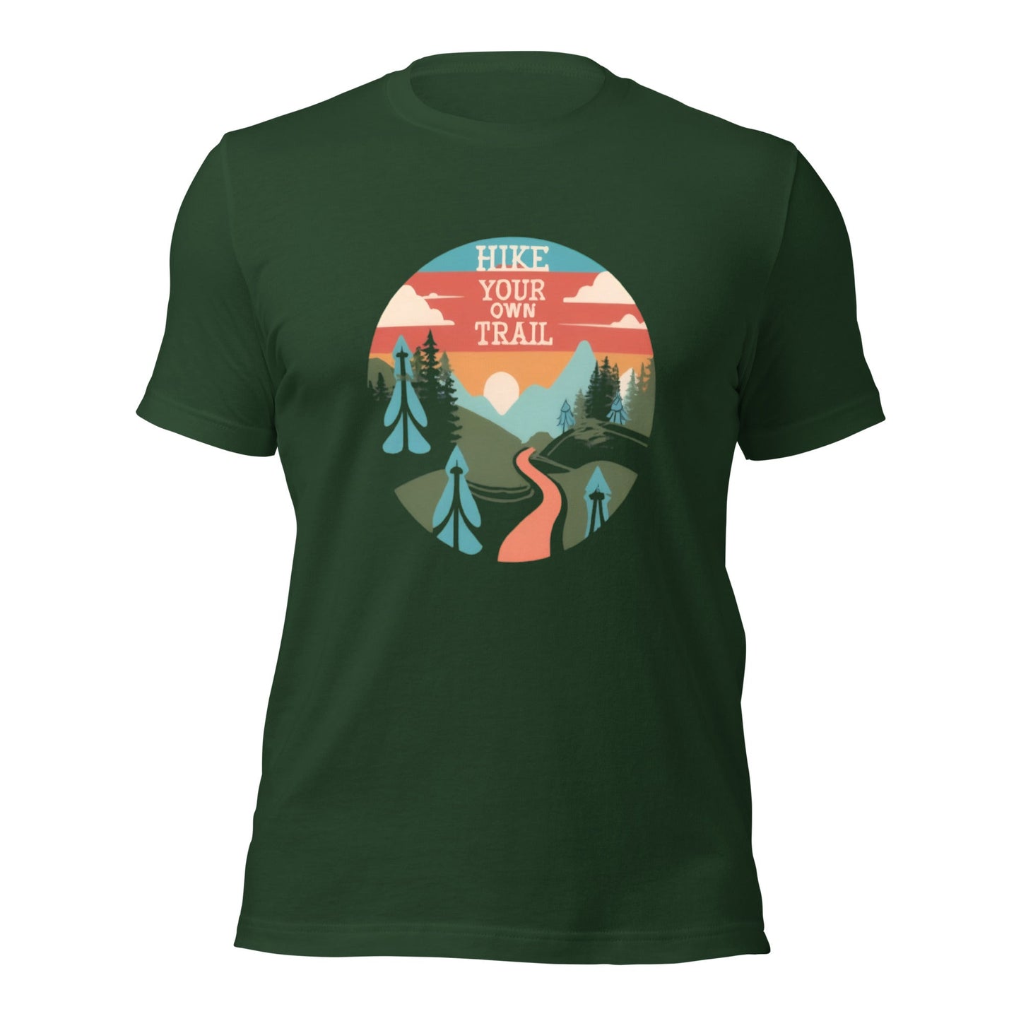 Hike Your Own Trail Unisex T-Shirt (sizes up to 4x) - Ruppy's Creations