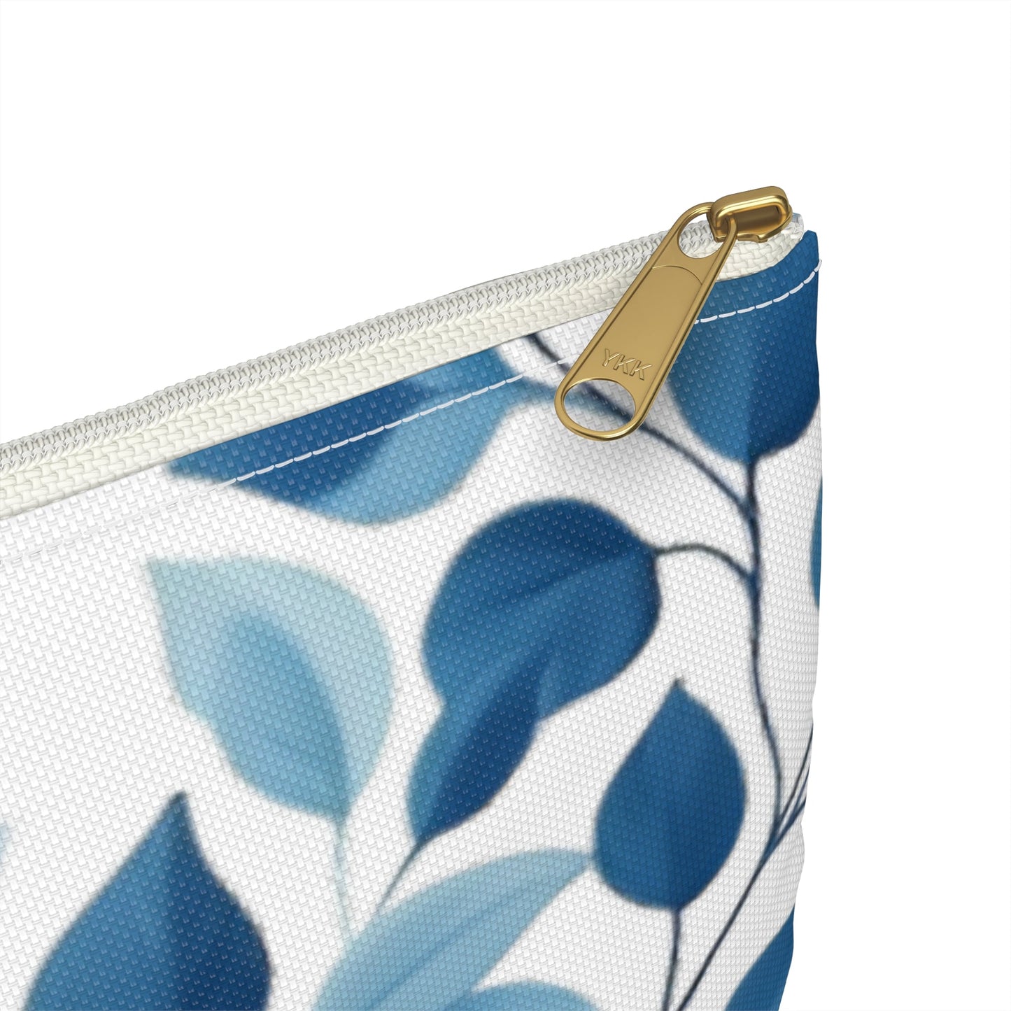 Hues of Blue Vines Cosmetic Travel Bag - Ruppy's Creations