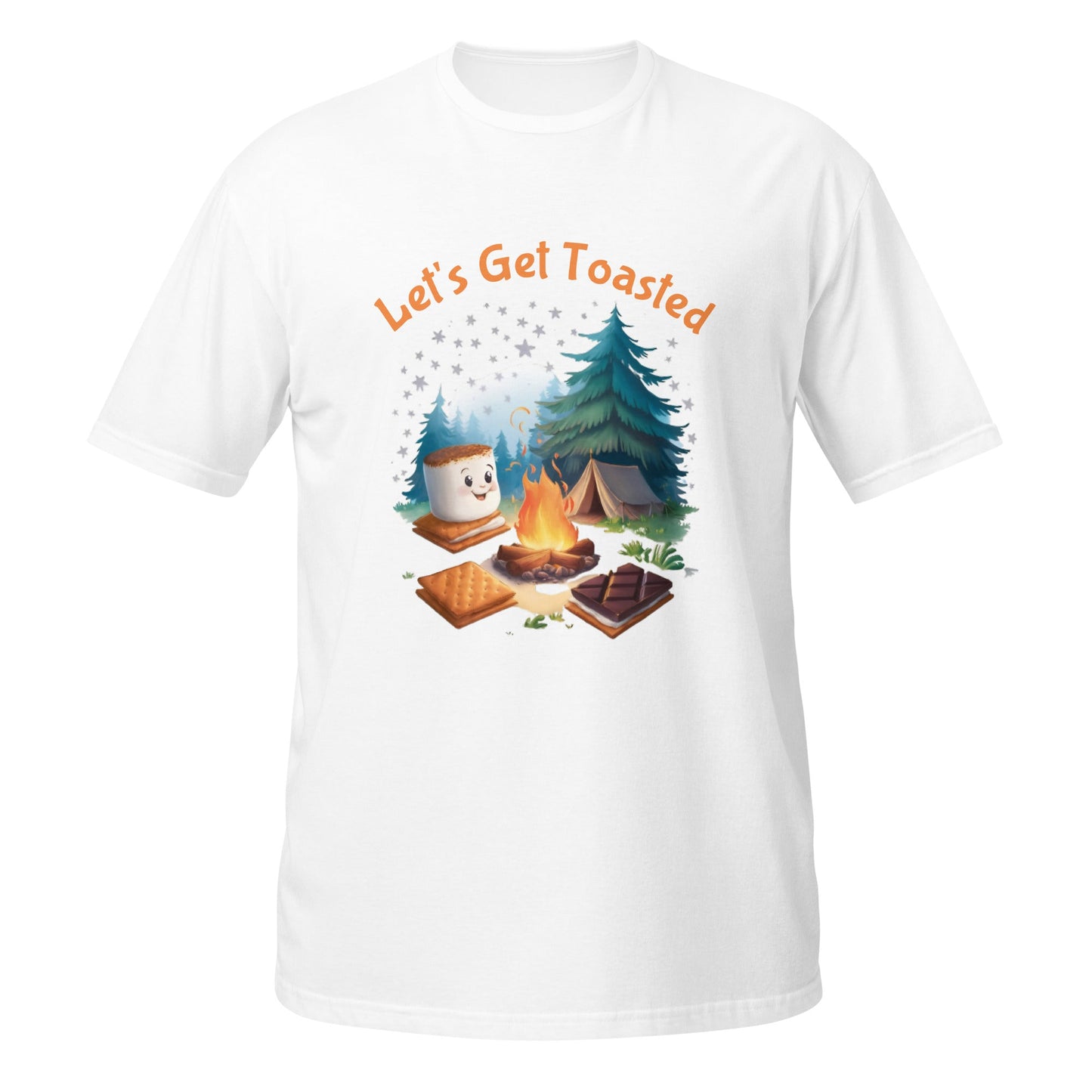 Let's Get Toasted Camp Smore's T-Shirt - Ruppy's Creations