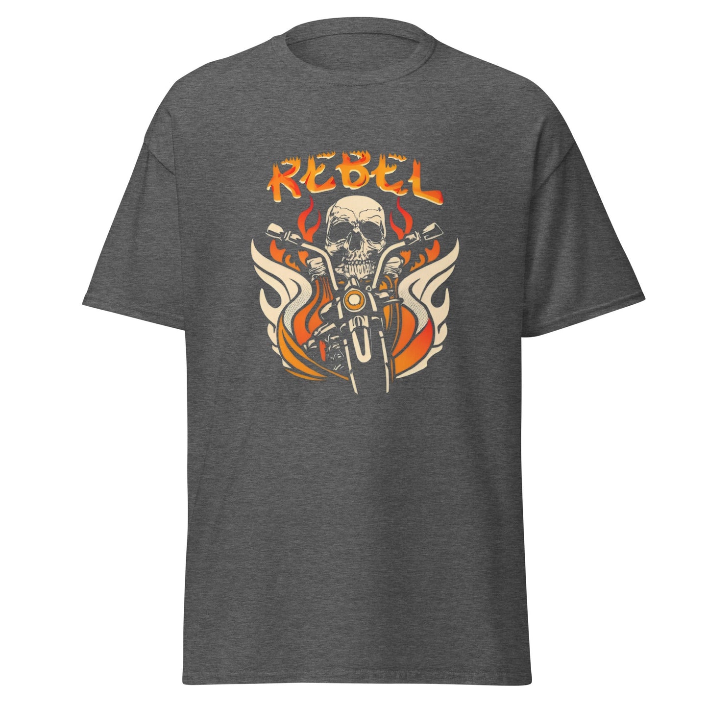 Motorcycle Rebel Men's Classic Tee (sizes up to 3x) - Ruppy's Creations