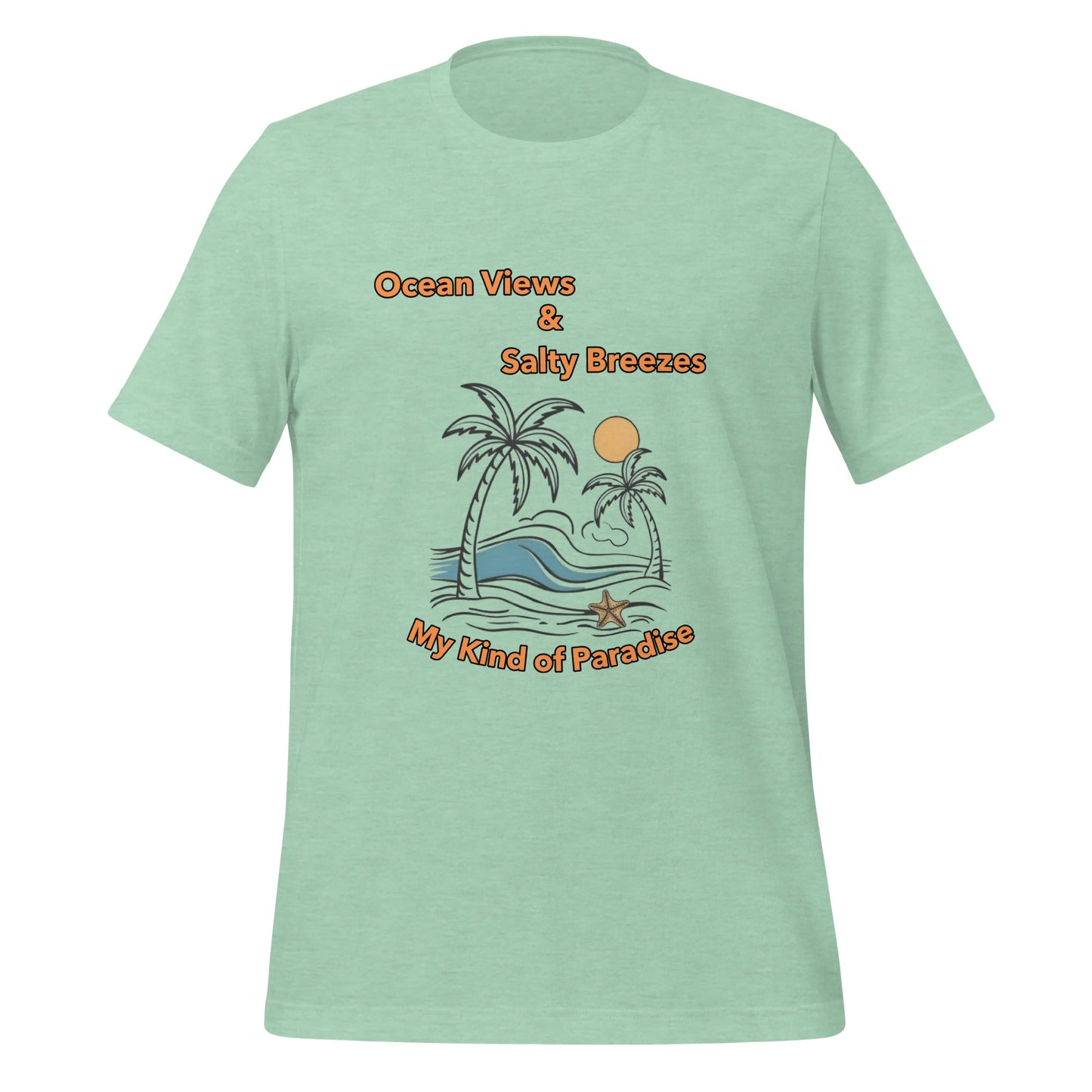 Ocean Views Tropical Unisex T-shirt - Ruppy's Creations