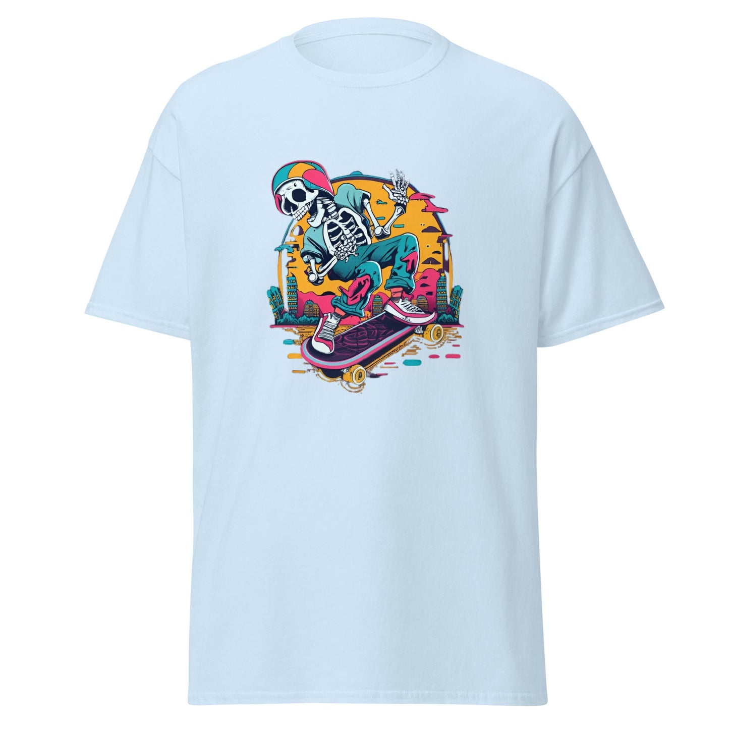 Skateboard Skeleton Men's classic tee - Ruppy's Creations