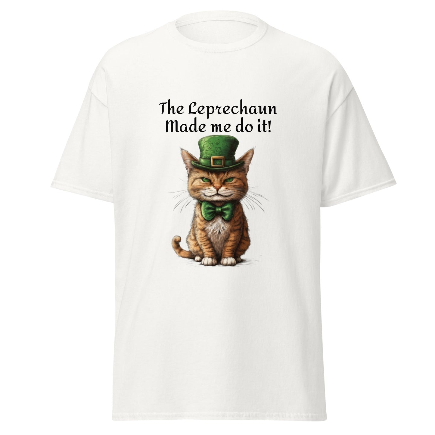 St. Patrick's Day Naughty Cat Unisex Tee - Ruppy's Creations