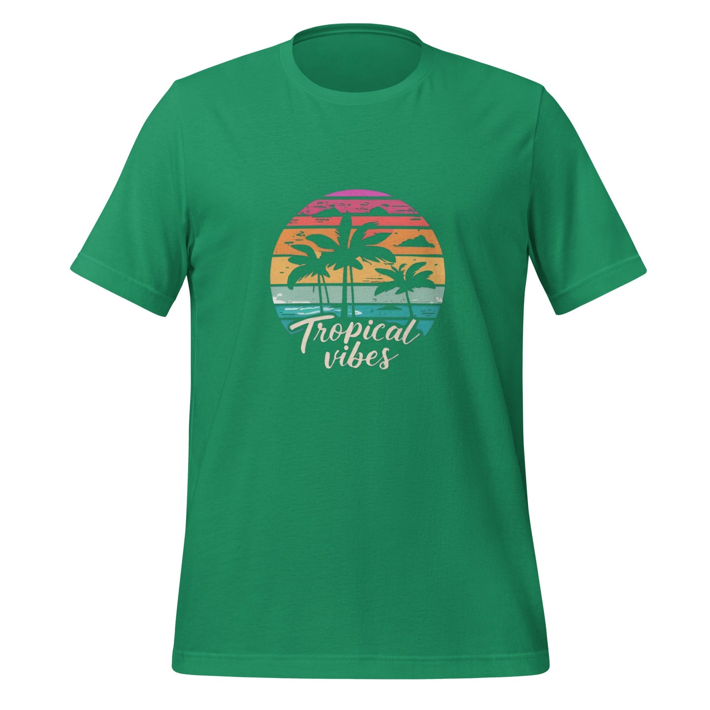 Tropical Vibes Unisex T-Shirt (sizes up to 4x) - Ruppy's Creations