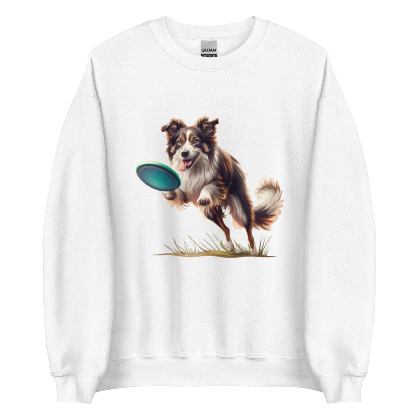 Frisbee Collie Men's Sweatshirt
