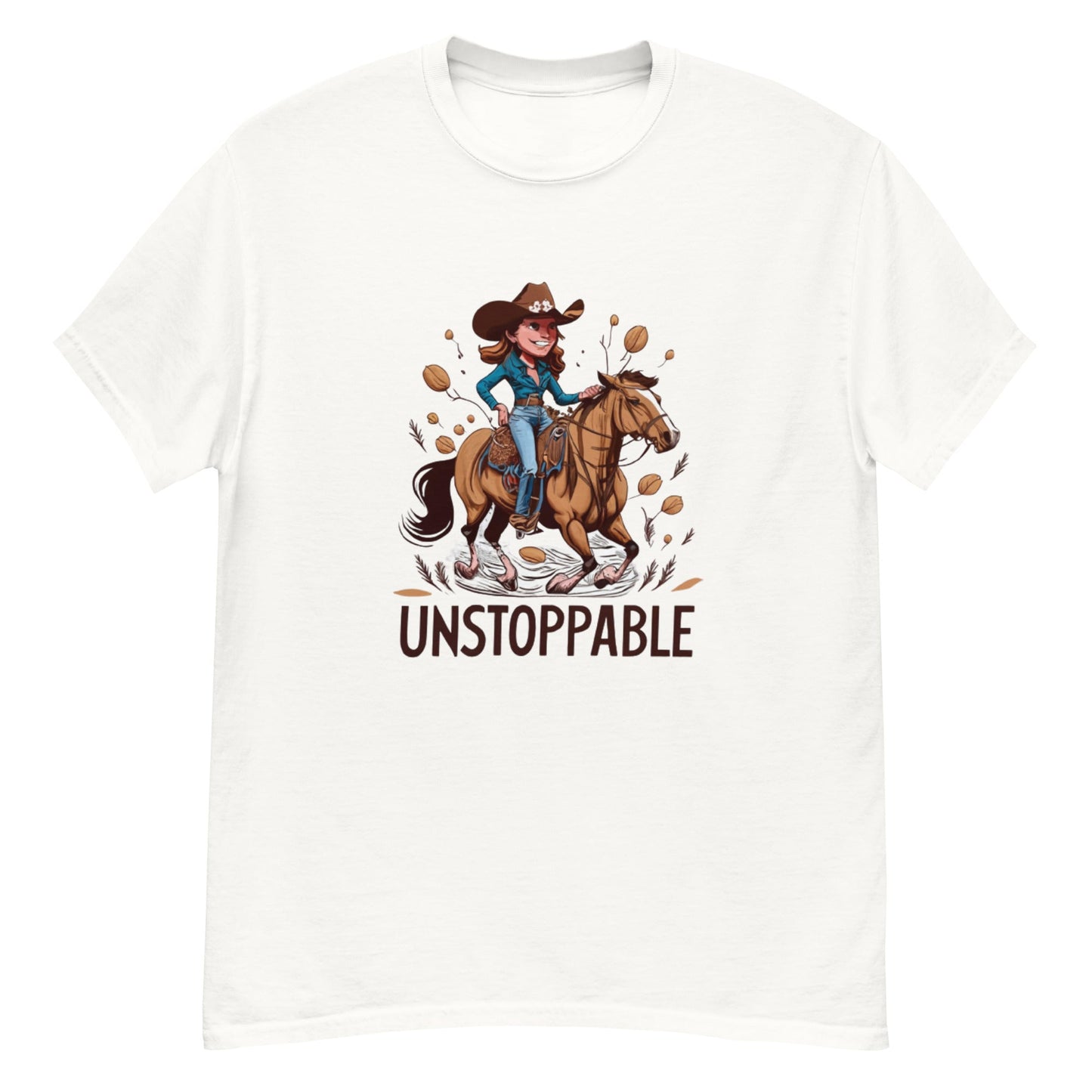 Unstoppable Cowgirl Women's Classic Fit T-shirt - Ruppy's Creations