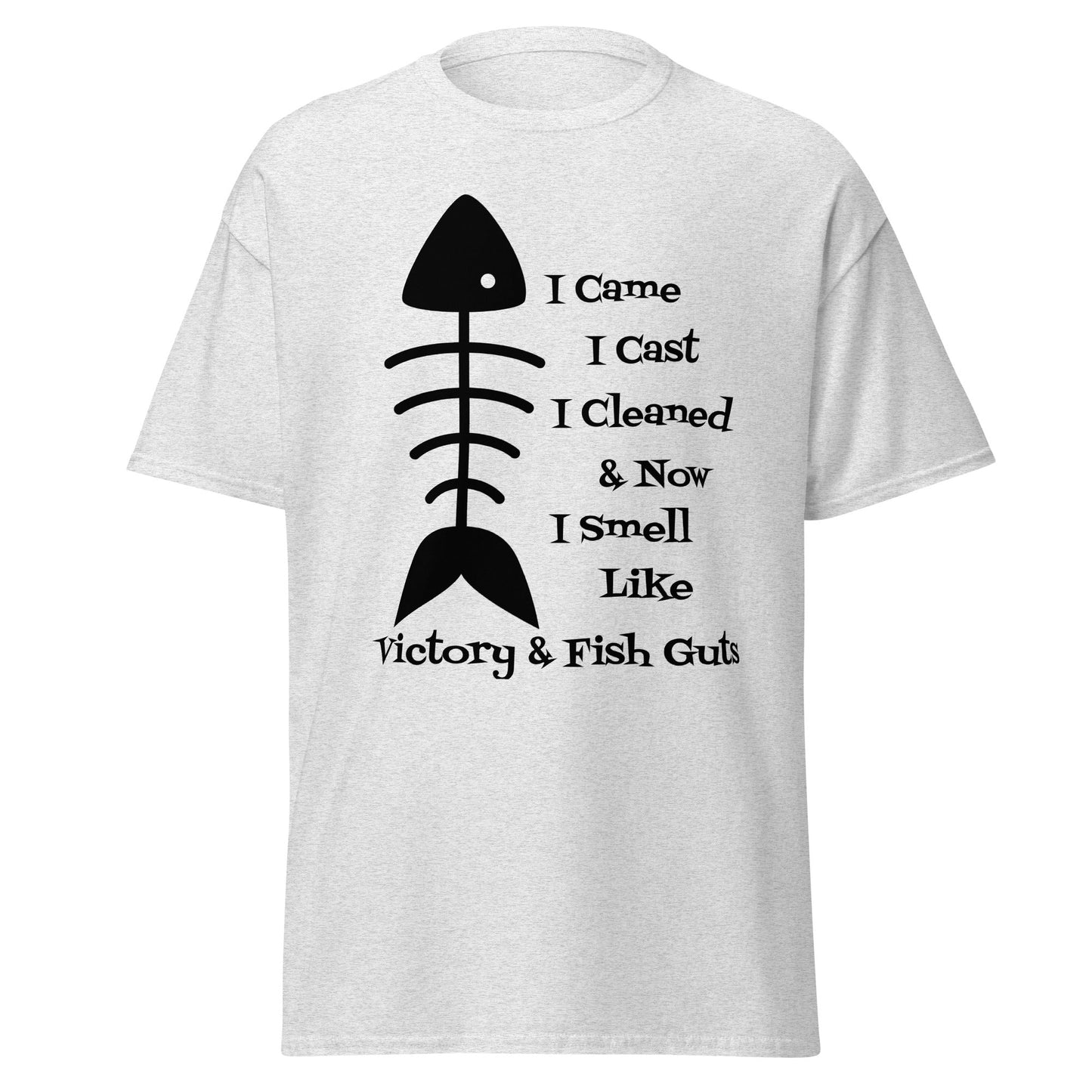 Victory & Fish Guts Men's Fishing Theme Classic Fit T-shirt - Ruppy's Creations