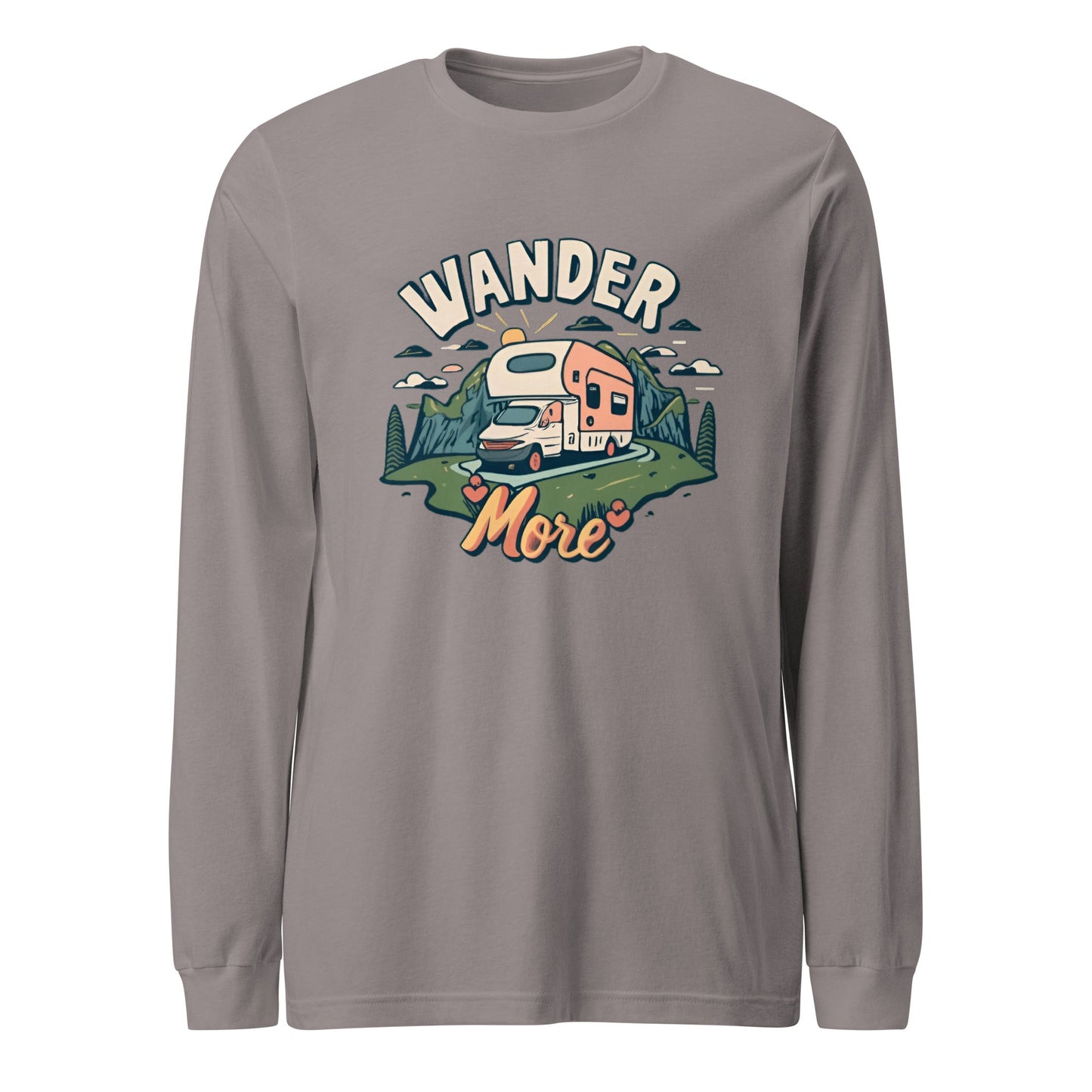 Wander More Unisex Long Sleeve Tee - Ruppy's Creations