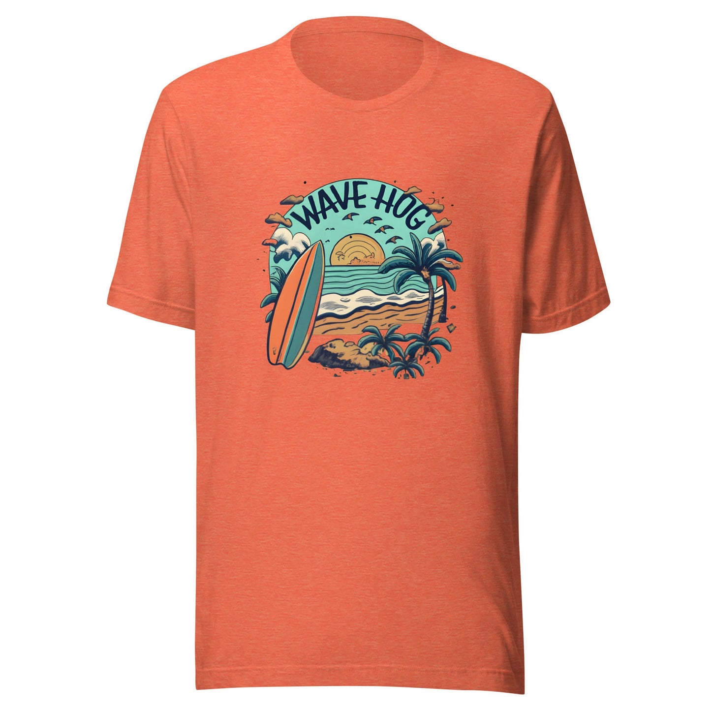 Wave Hog Unisex T-Shirt (sizes up to 4x) - Ruppy's Creations