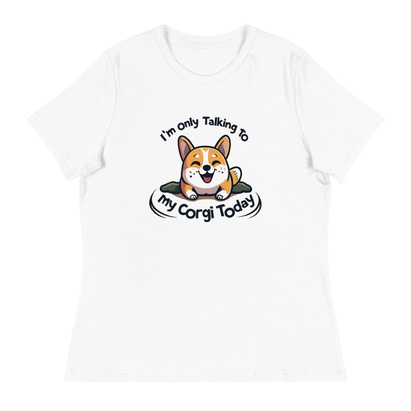 Corgi Women's Relaxed T-Shirt - Ruppy's Creations