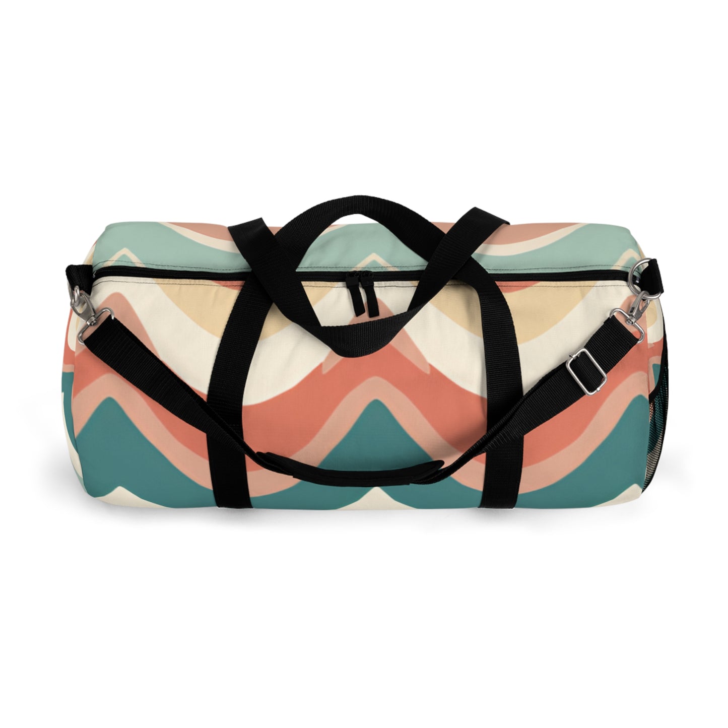 Chevron Print Duffel Travel Bag