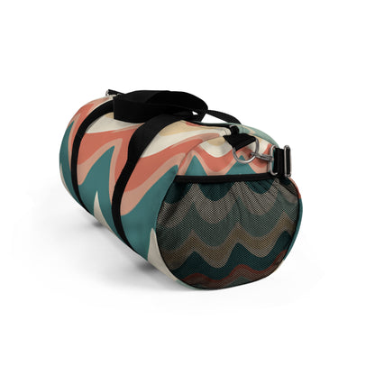 Chevron Print Duffel Travel Bag