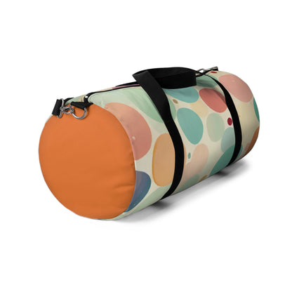 Circles Retro Look Duffel Travel Bag
