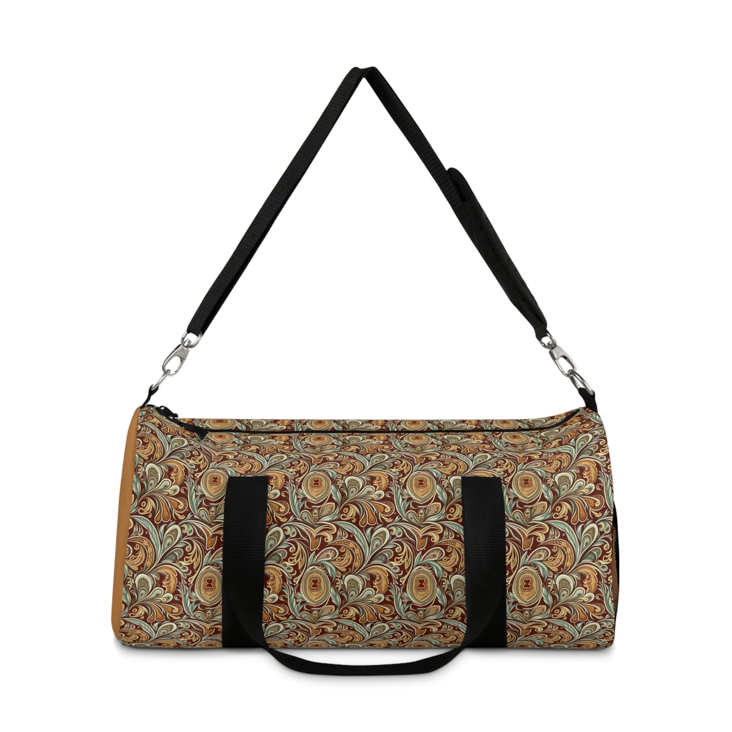 Earth Tones Paisley Duffel Travel Bag