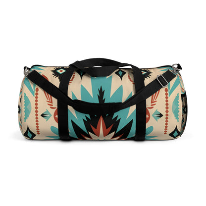 Navajo Weave Look Duffel Travel Bag
