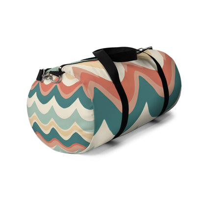 Chevron Print Duffel Travel Bag