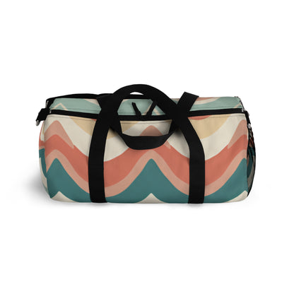 Chevron Print Duffel Travel Bag