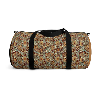 Earth Tones Paisley Duffel Travel Bag