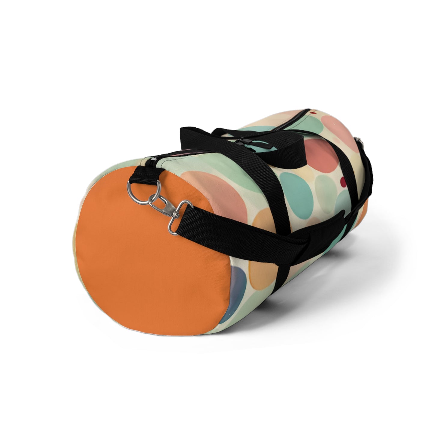 Circles Retro Look Duffel Travel Bag