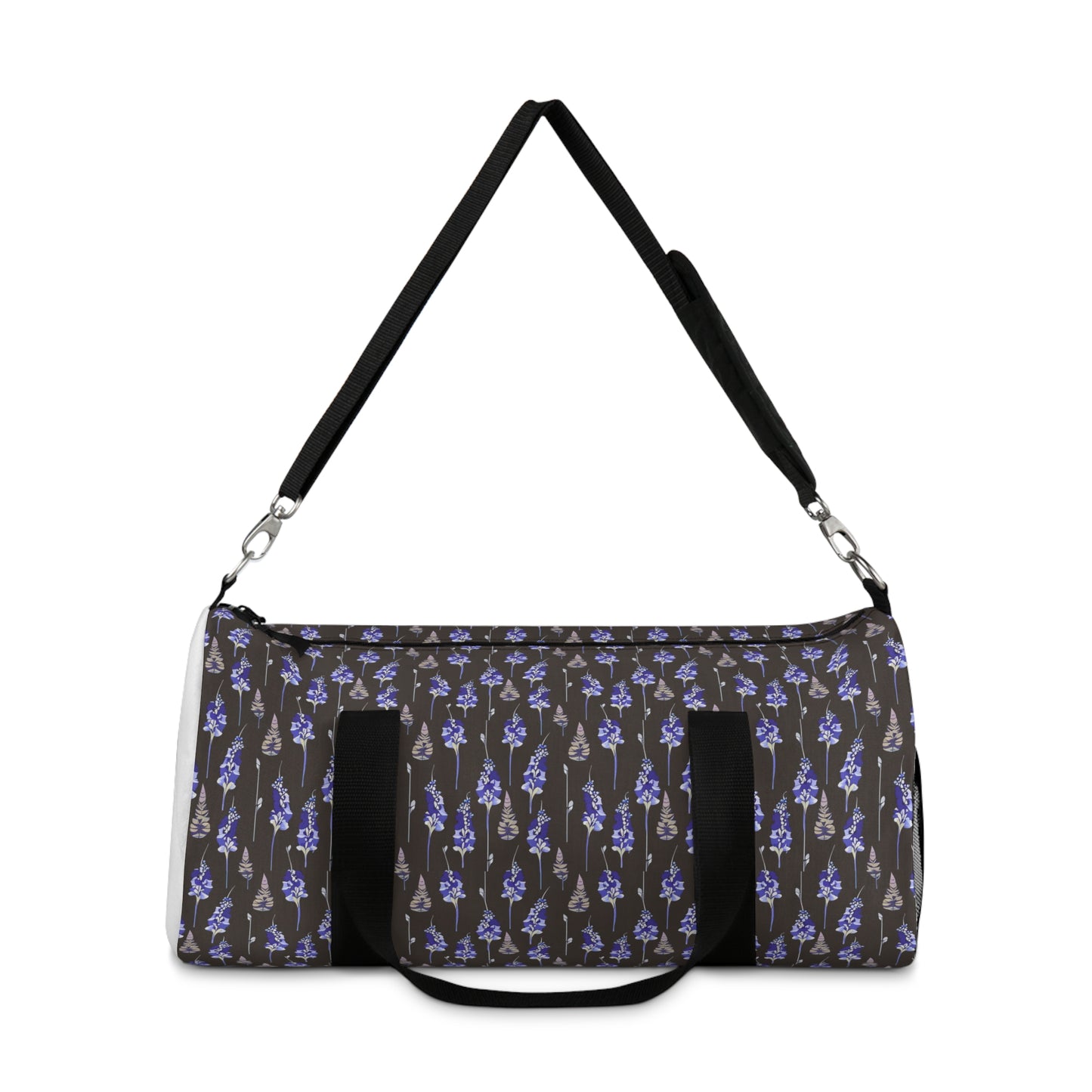 Delphinium Flower Travel Duffel Bag