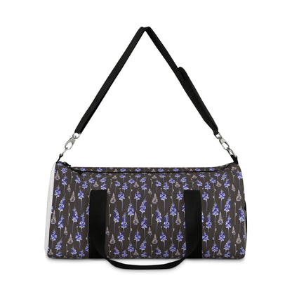 Delphinium Flower Travel Duffel Bag