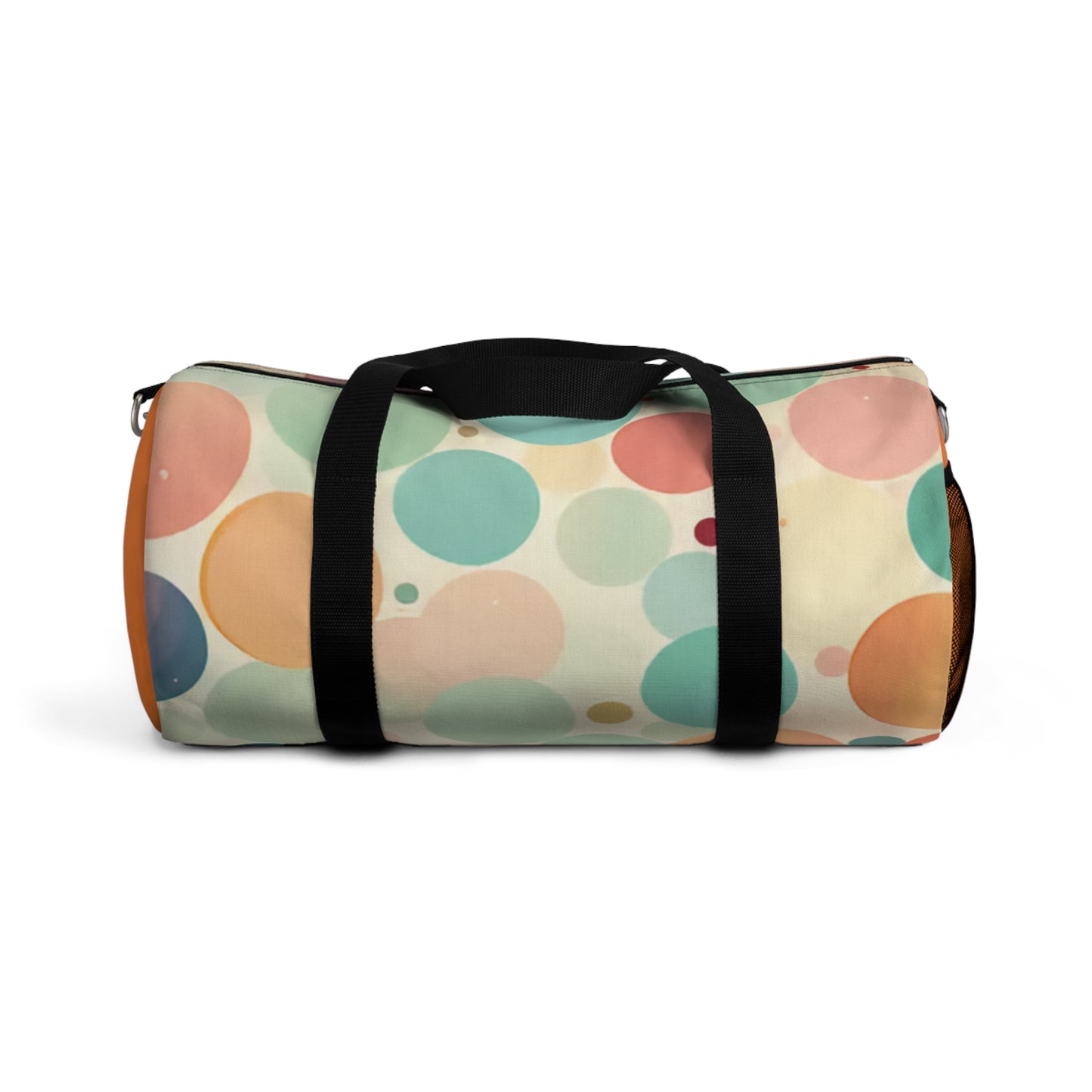 Circles Retro Look Duffel Travel Bag
