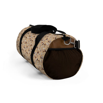 Seashells in Neutral Colors Travel Duffel Bag