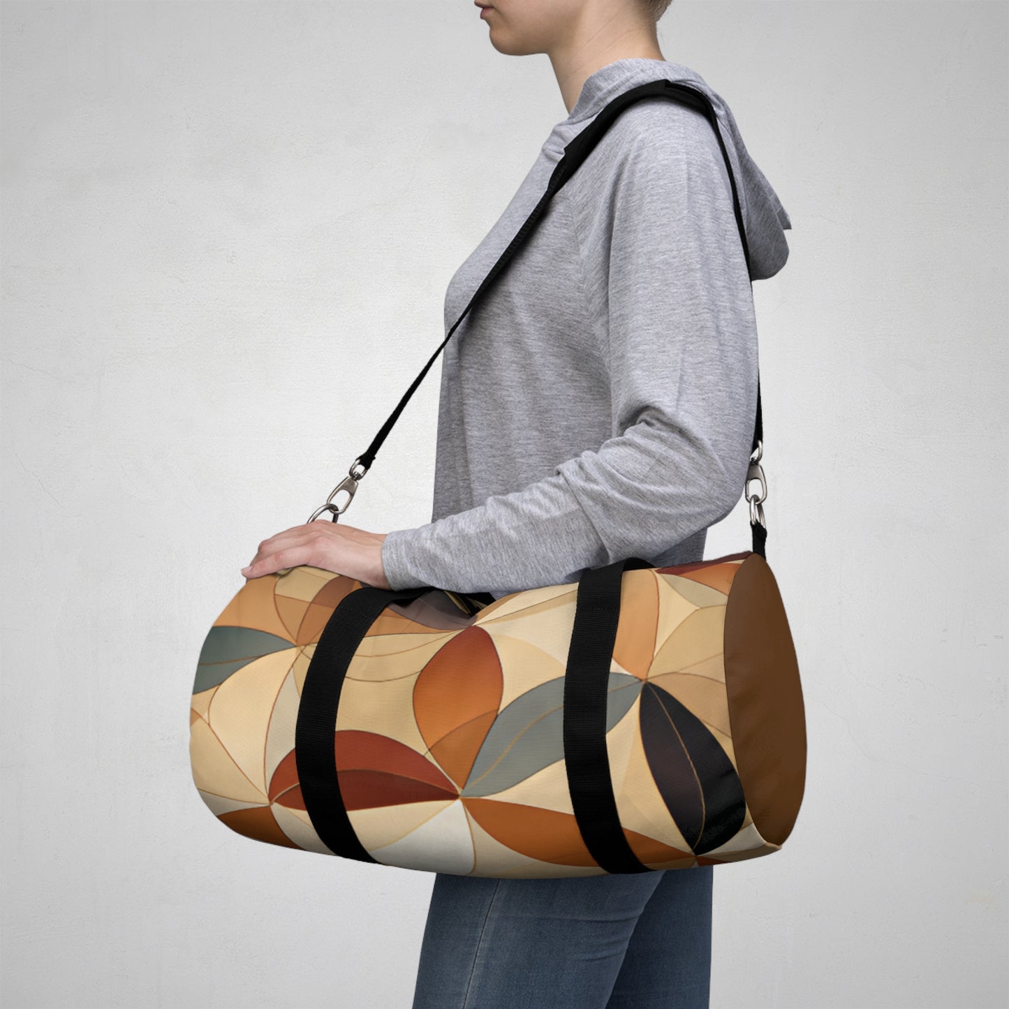 Petal Symmetry Duffel Travel Bag