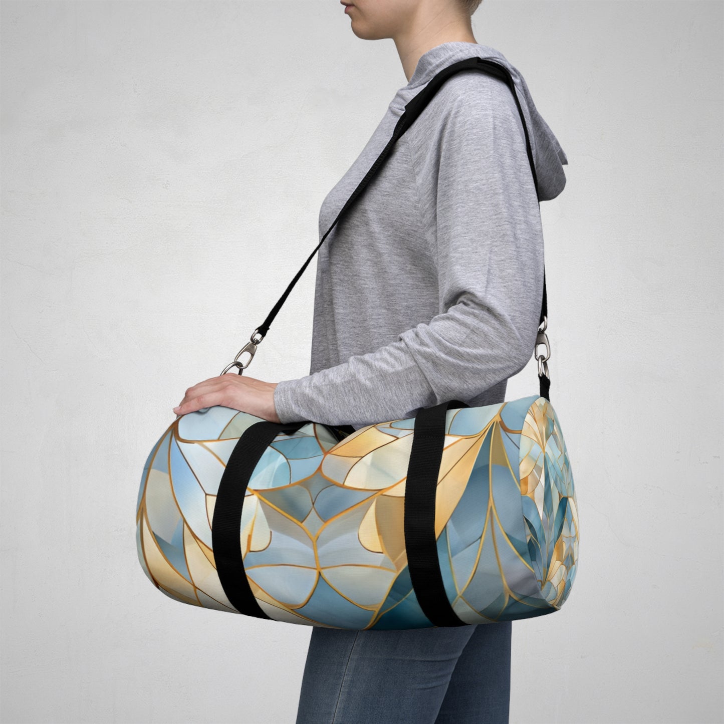 Ornamental Sunrise Duffel Travel Bag