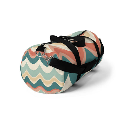 Chevron Print Duffel Travel Bag