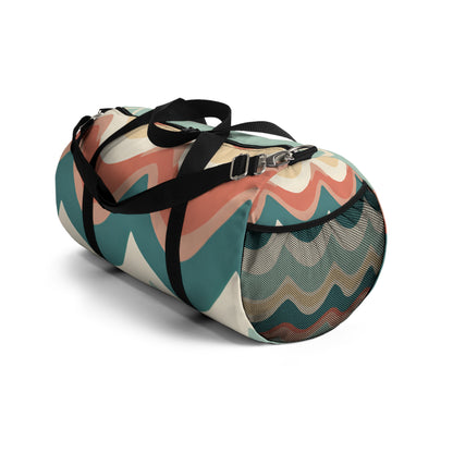 Chevron Print Duffel Travel Bag