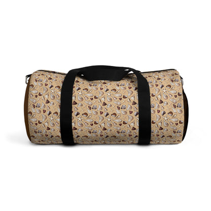 Seashells in Neutral Colors Travel Duffel Bag