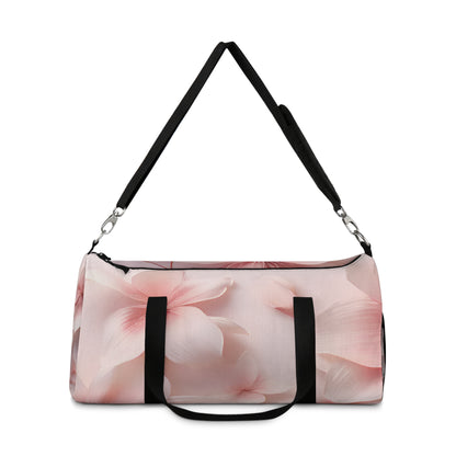 Pink Petals Duffel Travel Bag
