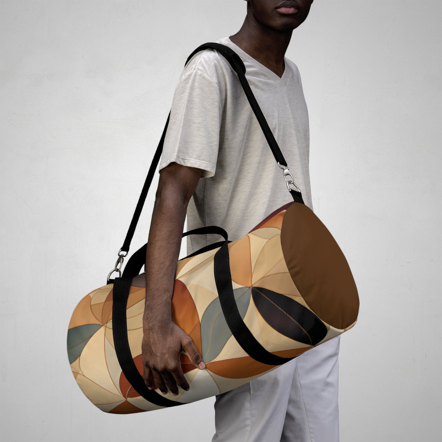 Petal Symmetry Duffel Travel Bag