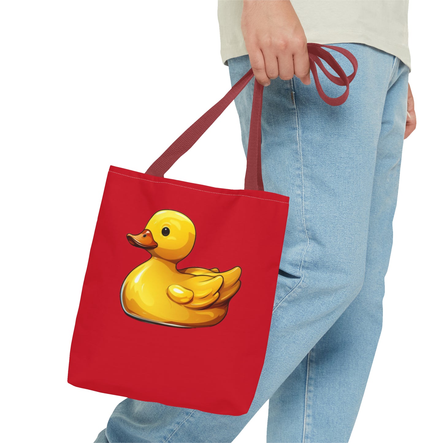 Little Yellow Duck Tote Bag W/Laminate Inside
